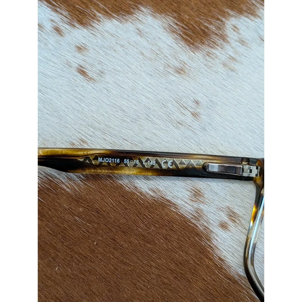 Maui Jim MJO2116 26MT Tortoise Square Optical Plastic Eyeglasses Frame 55-16-145
